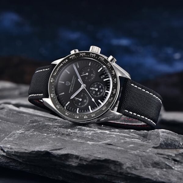 Pagani Design 1701 V3 Montre à Quartz pour Homme Mouvement Japonais VK63 en Acier Inoxydable étanche – Image 2