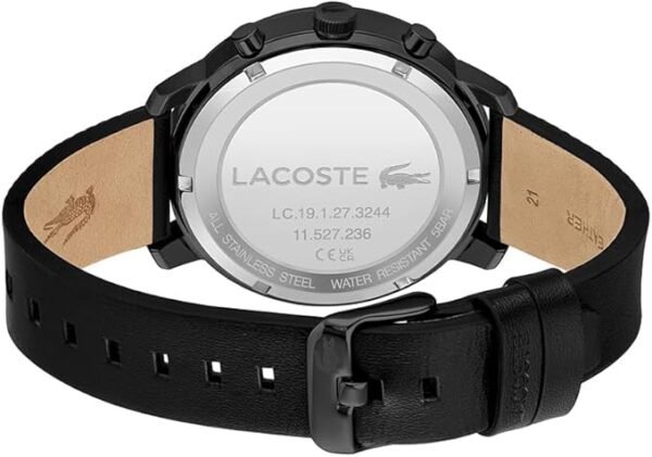 Lacoste Montre Analogique Multifunction à Quartz pour Homme avec Bracelet – Image 3
