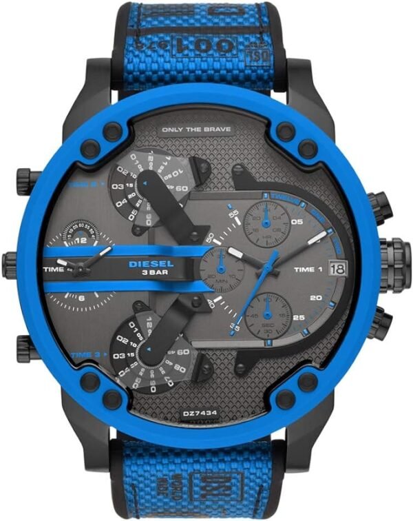 Diesel Mr. Daddy Montre pour Homme, Mouvement Multifonctionnel...