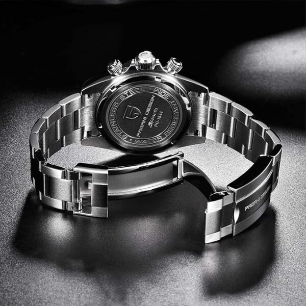 Pagani Design 1644 Montre à Quartz pour Hommes Montre Multifonction Chronographe... – Image 4