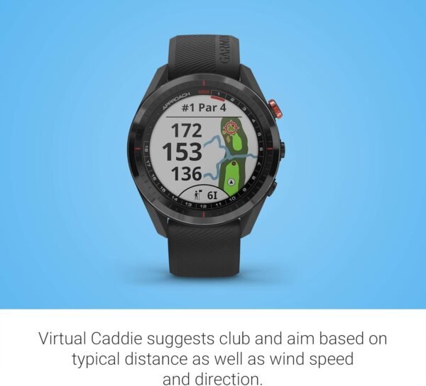 Garmin Approach S62 Smartwatch Golf Black + Garmin Approach CT10 – Image 4