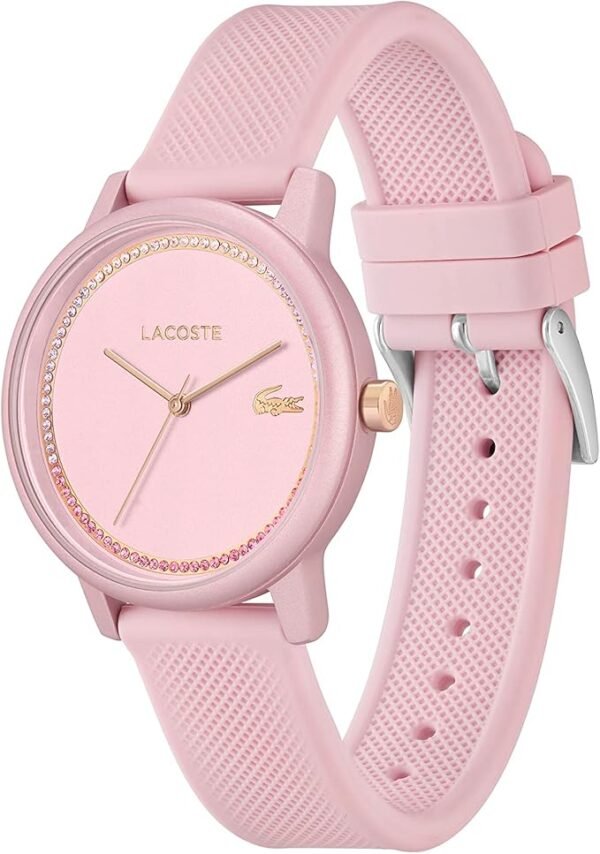 Lacoste.12.12 GO Montre Analogique à Quartz pour Femme avec Bracelets en Silicone – Image 2