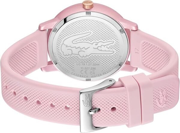 Lacoste.12.12 GO Montre Analogique à Quartz pour Femme avec Bracelets en Silicone – Image 3
